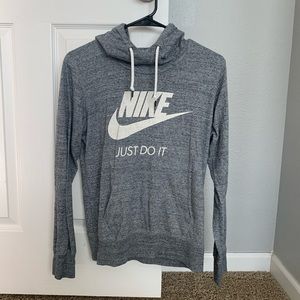 Gray Lightweight Nike Pullover Sweatshirt